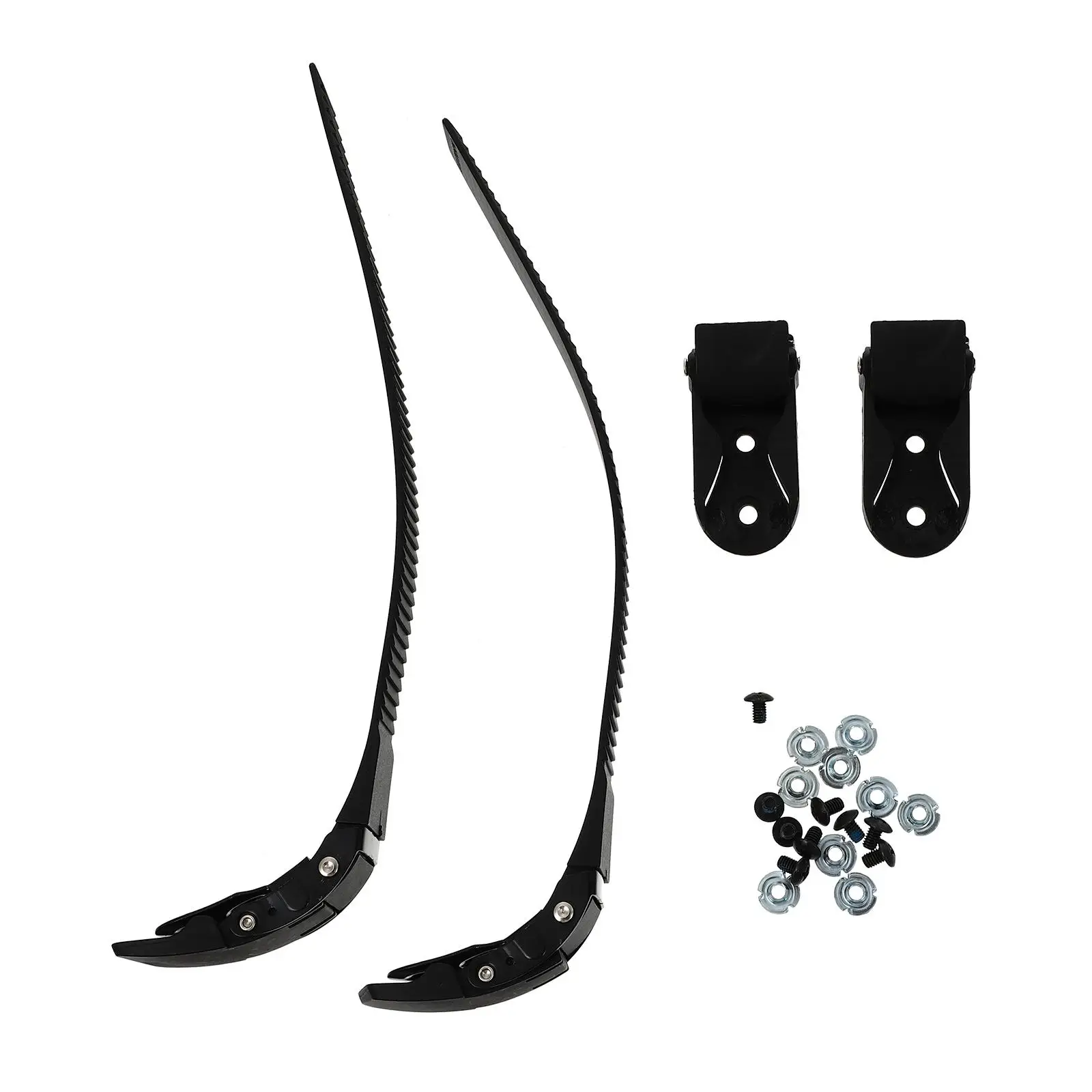 

2 Set Roller Skates Straps PVC Buckle Adjustable Length Skating Shoes Accessories Inline Skate Fixing Durability
