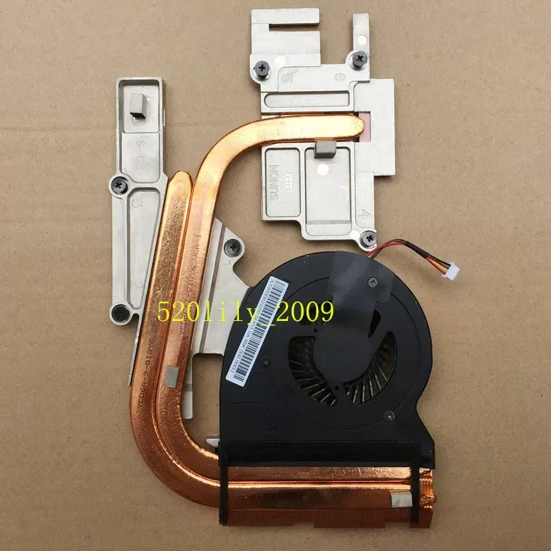 Copper Heat Pipe for Lenovo IdeaPad Y510P Y500 Radiator Heat Sink Fan Cooling System