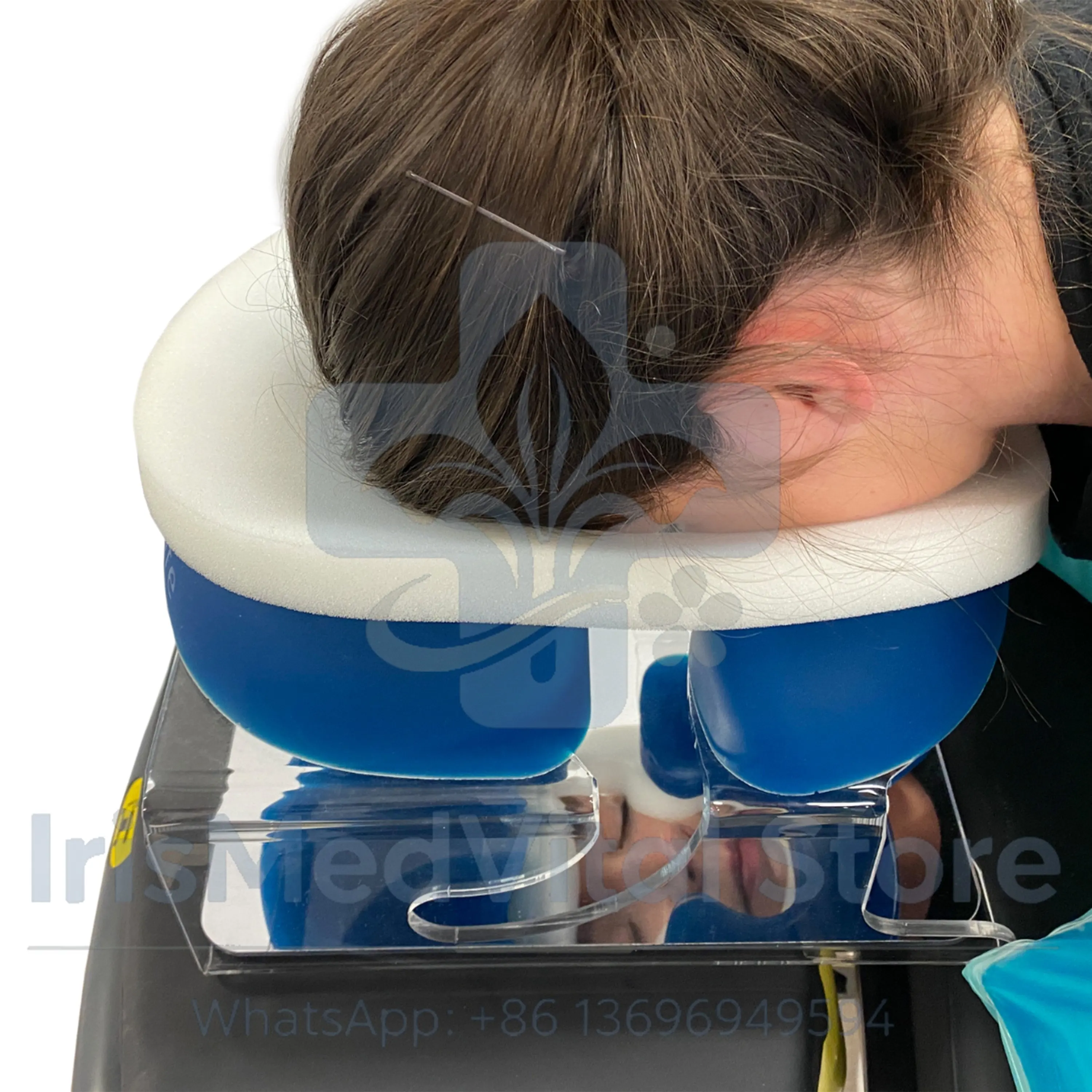 High Density Foam Facial Care Cushion Headrest Pad Gel Positioning Pad for Prone Position