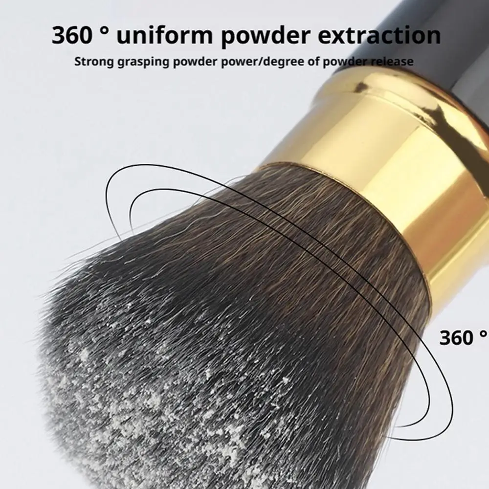 Profesjonalne pędzle do makijażu, wysuwany róż, puder, podkład, korektor do twarzy, pędzel kabuki, narzędzia kosmetyczne. ﻿