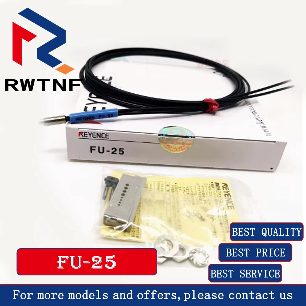 

Brand New Genuine FU-25 coaxial multi-core fiber optic sensor, complete accessories, 100% original warehouse stock