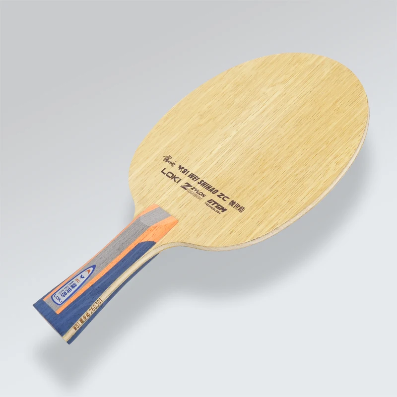 2026 Brandneue W81 Serie LOKI Tischtennisschläger SZC ZC 5 Holz 2 Carbon Tischtennisschläger Professioneller Tischtennisschläger – Detail 4