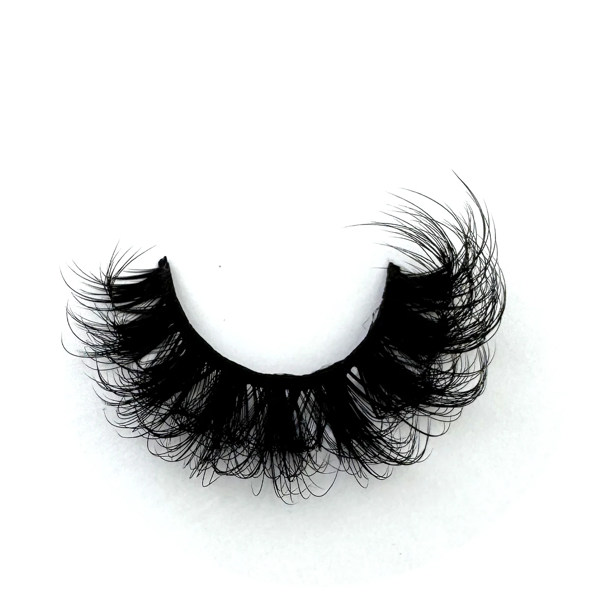 AMSDCN 7 pairs of natural false eyelashes Russian eyelashes 3D mink fur reusable dense Russian striped eyelashes and extended
