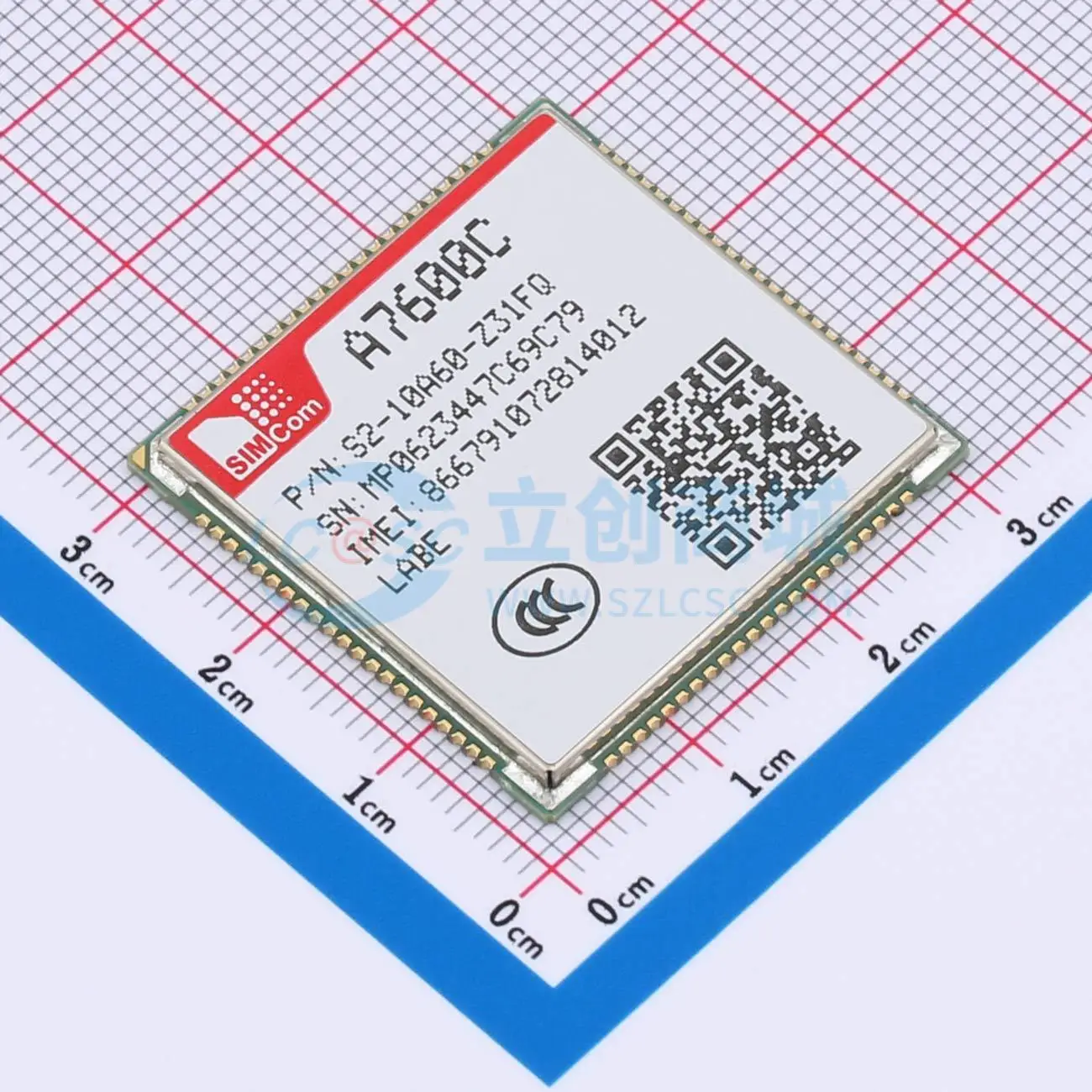 2pcs A7600C-LABE Cellular LTE Wireless Communication Module Electronic Module