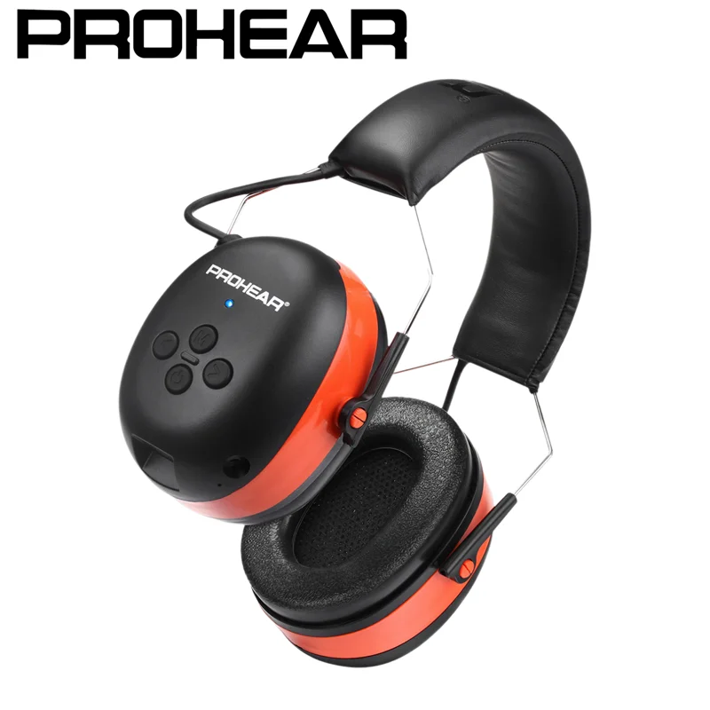 

PROHEARE 5.0 Bluetooth Earmuffs Electronic Headphone Hearing Protection Noise Reduction Safety Earmuffs for Mowing Workshops