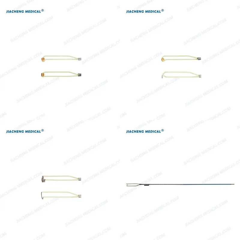 Hot Sale JIACHENGE Reusable Manual Cutting Ring Bipolar Loop Resectoscope Electrodes Type Spud Loop Ball Urology
