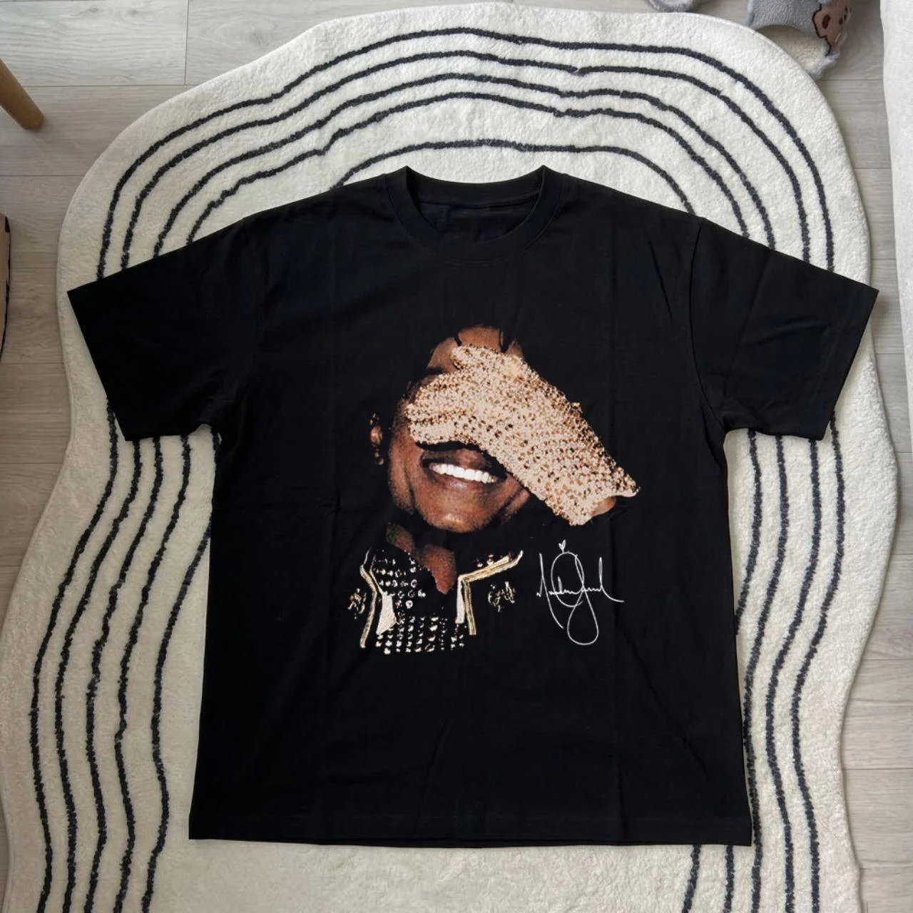 Michael Jackson Cotton T-shirt 2026 New Model Shirt Personality Short Retro Clothes Year Round Clothing Streetwear Trendy Soft