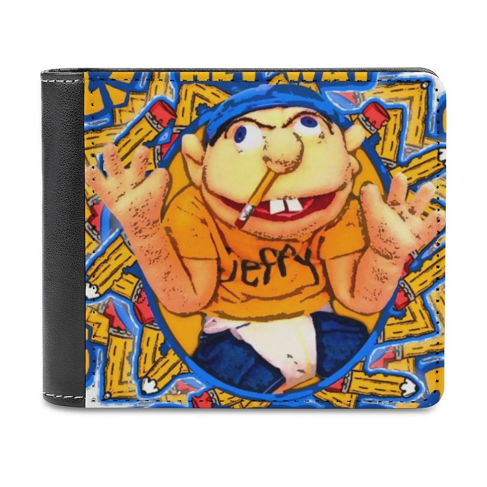 Jeffy Kingdom Business Men Wallets Small Money Purses New Design Dollar Price Top Wallet Sml Jeffy Sml Jeffy Super Logan