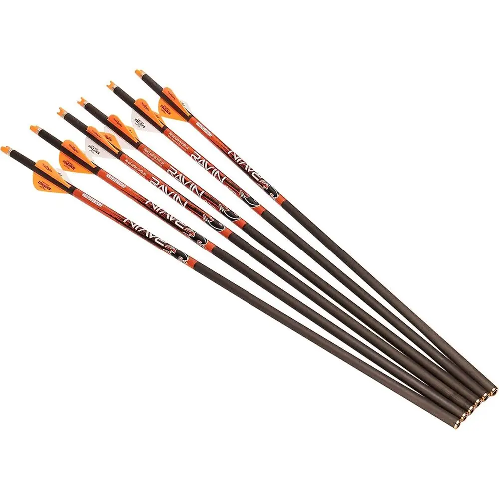 

400 Grain Carbon Arrows - 6 Pack, UPC: 815942021385