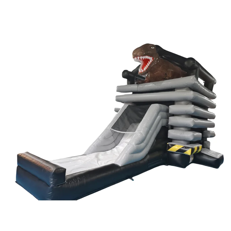 9*4.3*6M Dinosaur Inflatable Bouncer Factory High Quality Jumping Castle Slide Combo Commercial Bounce House for Party Rental