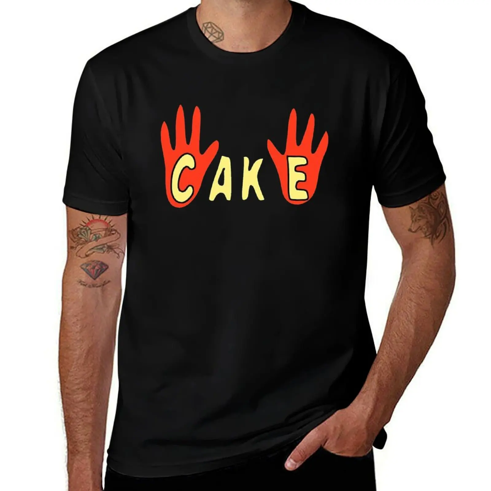 Cake T-Shirt Basic Comfort Fit T-Shirt for Men