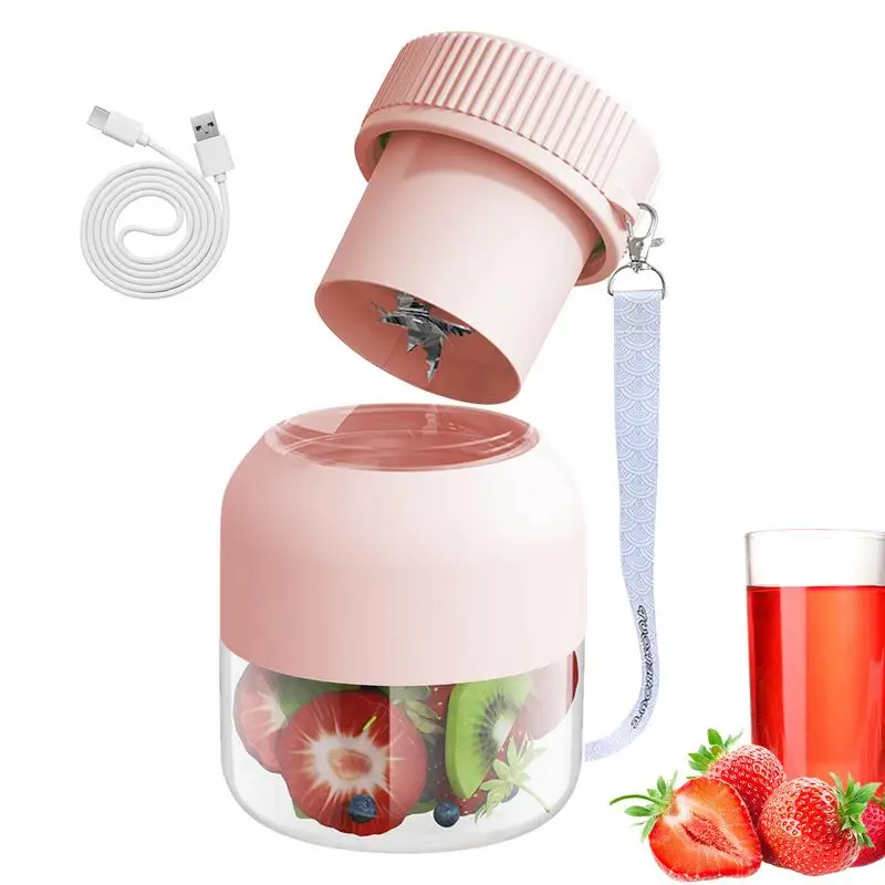 

800ml Juice Maker Machine Smoothie Maker Blenders Machine Ice Maker Mini Fast Blender Vegetable Juicer Cordless for kitchen