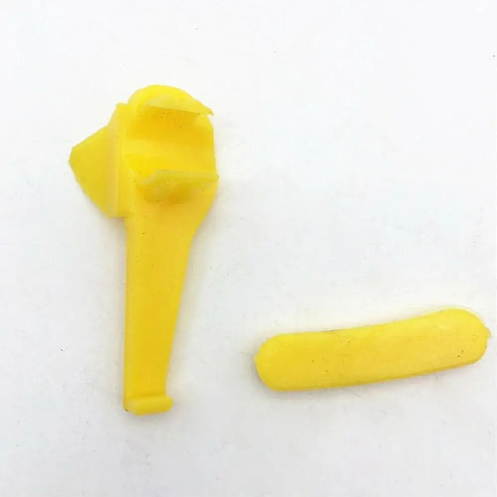 12 قطعة/المجموعة مبدل الإطارات أجزاء آلة الإطارات البلاستيك الأصفر واقية طوقا وسادة Tireless الطيور رئيس وسادة عجلة حماية الوسادة #6