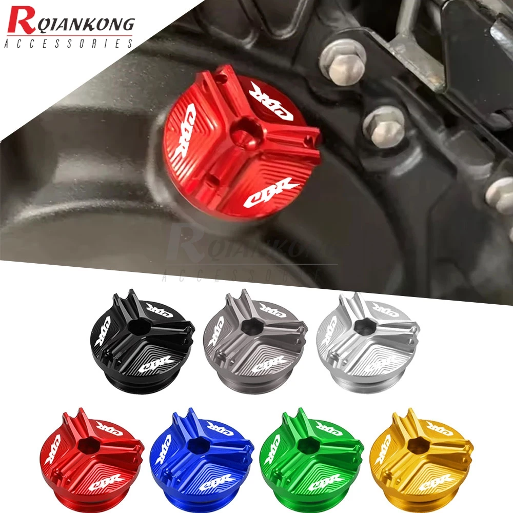

M19 * 2,5 для Honda CBR250R CBR250RR CBR500R CBR600 CBR600RR CBR650F CBR954RR CBR1000RR винты крышки масляного фильтра двигателя