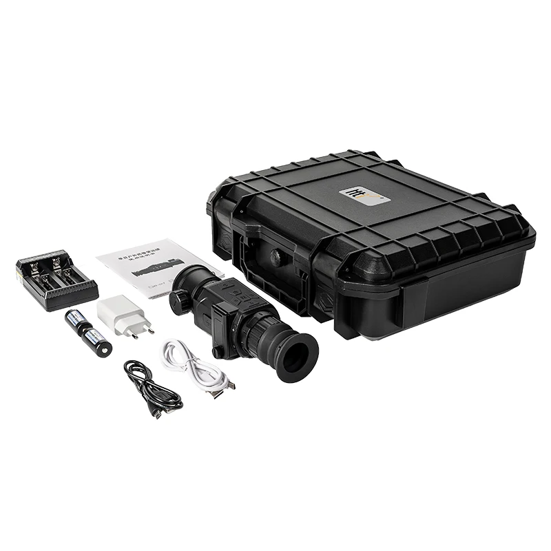 التصوير الحراري 35 مللي متر أحادي العين كاميرا واي فاي صغيرة 1080p Hd 384x288 دقة الأشعة تحت الحمراء نطاق الرؤية الليلية #6