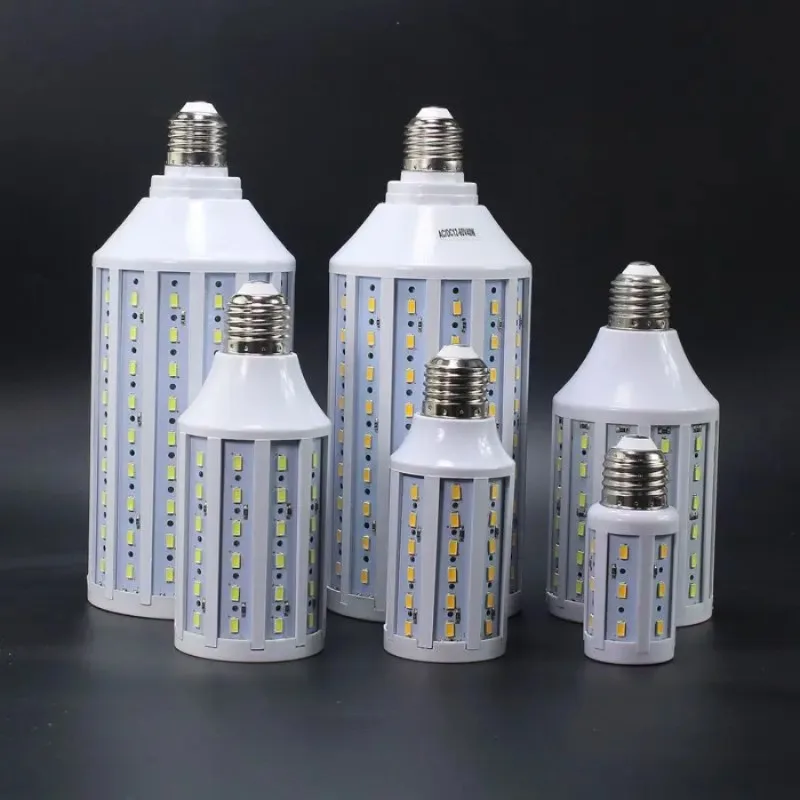 

6pcs/lot 12v 24v 35w Led Corn Bulb E27 E14 B22 30W 35W 45W 12-48v Smd 5730 LED Corn Light Warm/cool White