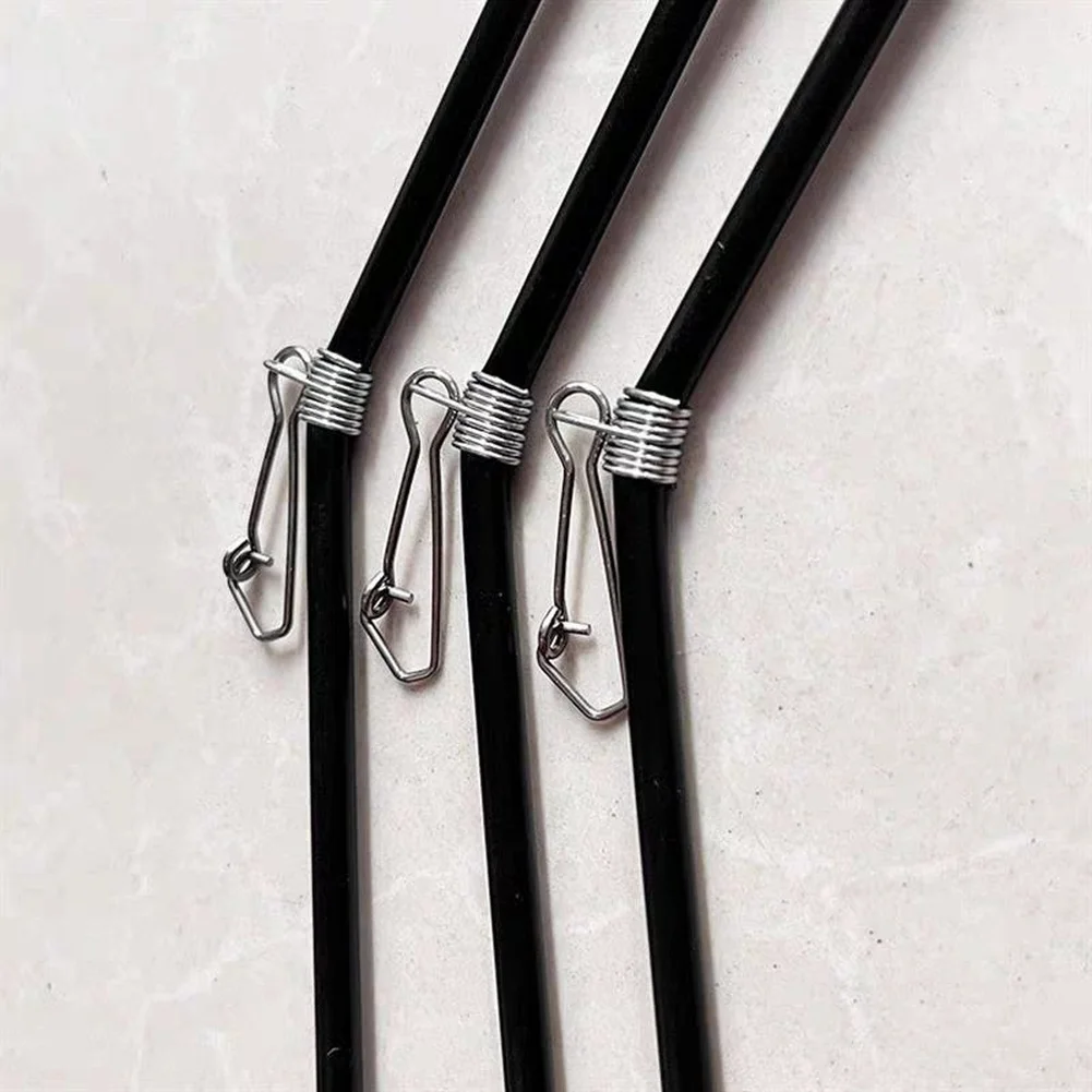 Silikon-Balance-Connector-Set, 20 Stück, für Karpfenangeln, Feeder-Rig-Kompatibilität und Anti-Twist-Auslegerstütze