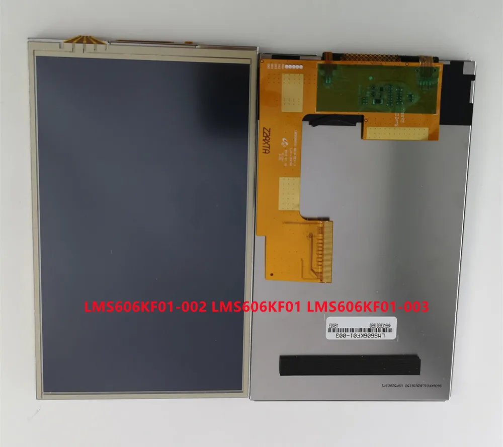 จอ LCD ขนาด6นิ้วของแท้ + ดิจิไทเซอร์หน้าจอสัมผัส LMS606KF01-002 LMS606KF01 LMS606KF01-003สำหรับ TomTom Start 6d0 60M NAV GPS