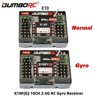 DUMBORC X10F X10FG 10CH 2.4G RC Gyro Receiver for X10P-350 Transmitter