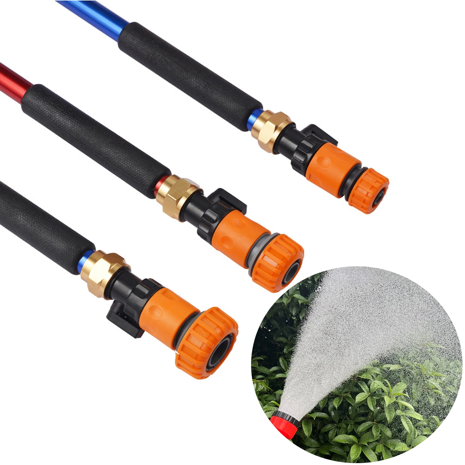 50cm Long 1000 Mesh Pole Watering Gun Agricultural Greenhouse Seedling Sprayer Garden Decorate Nursery Multifunctional