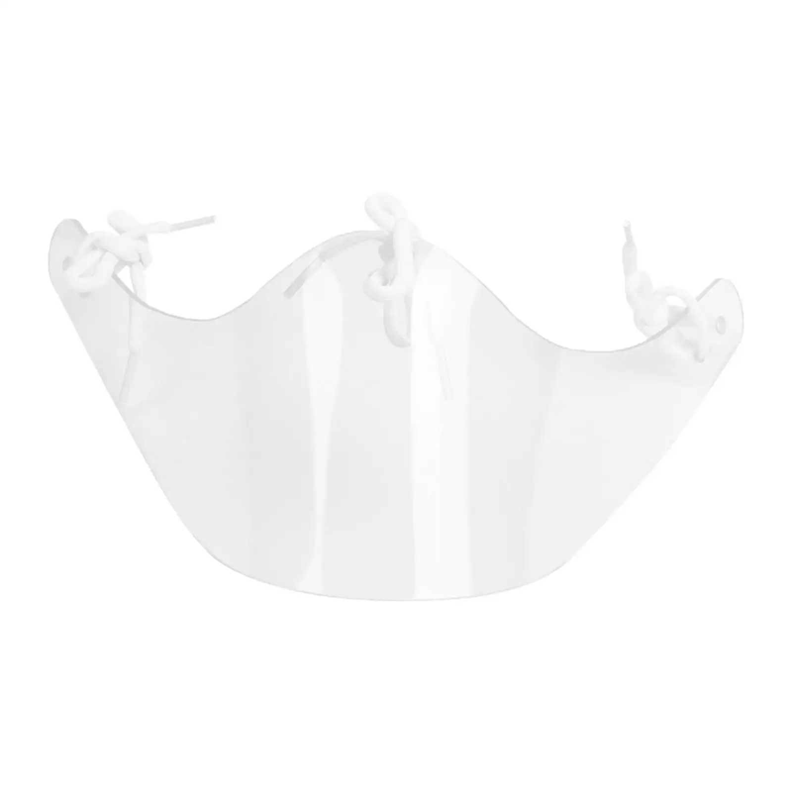 

1 Piece Neck Throat Guard Goalie Goalkeeper Transparent Universal Anti Scratch Ice Hockey Helmet Protector for Youth Junior
