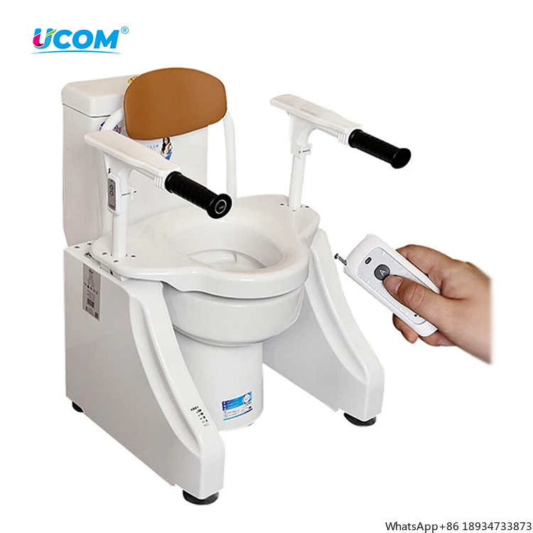 Electric Toilet Raiser Lift Chair for Elderly Power Health Care Commode Safety Equipment Bathroom Supplies