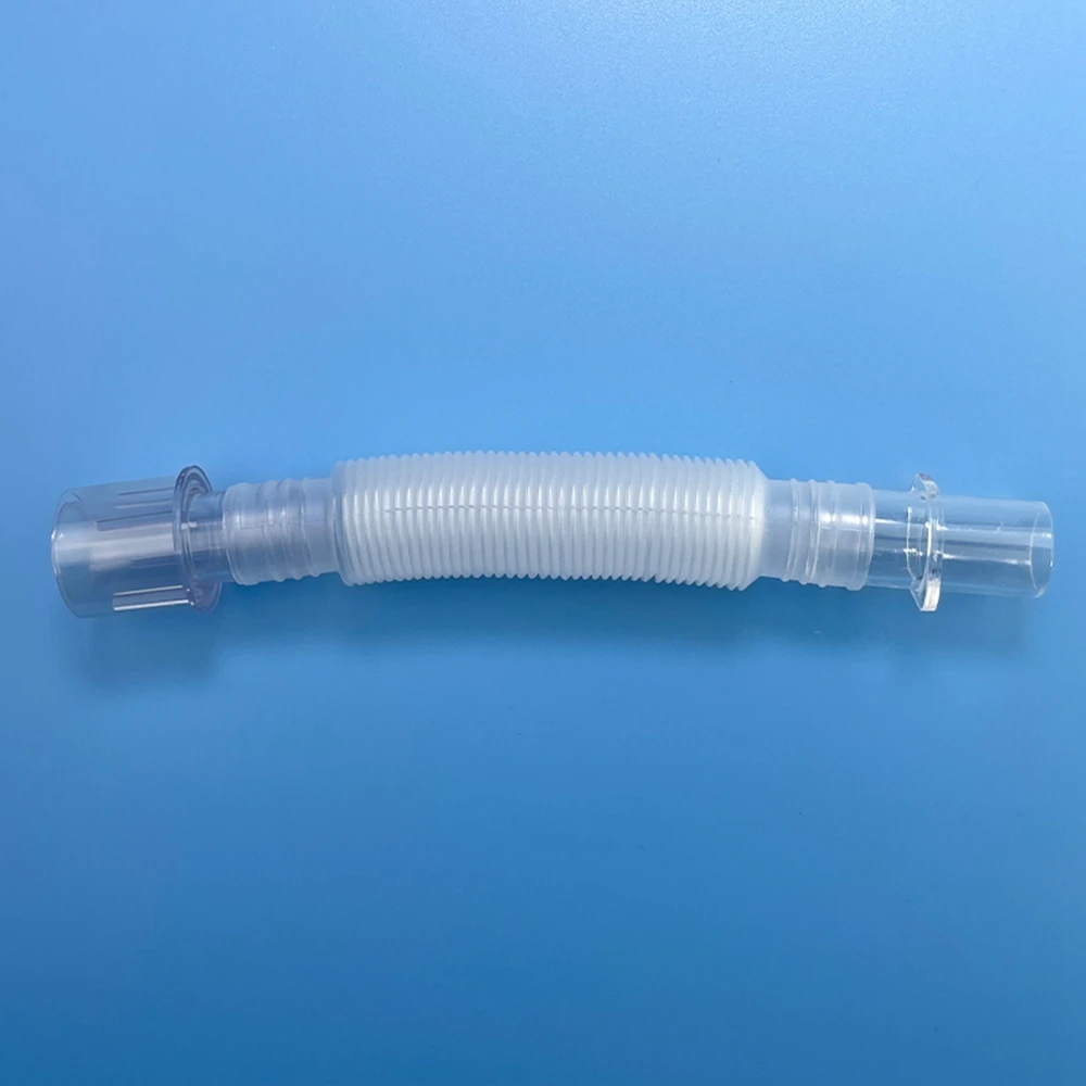 Disposable L-Shaped Rotary Joint Anesthesia Breathing Circuit Anesthesia extension tube Retractable Suction Tube Multifunctional