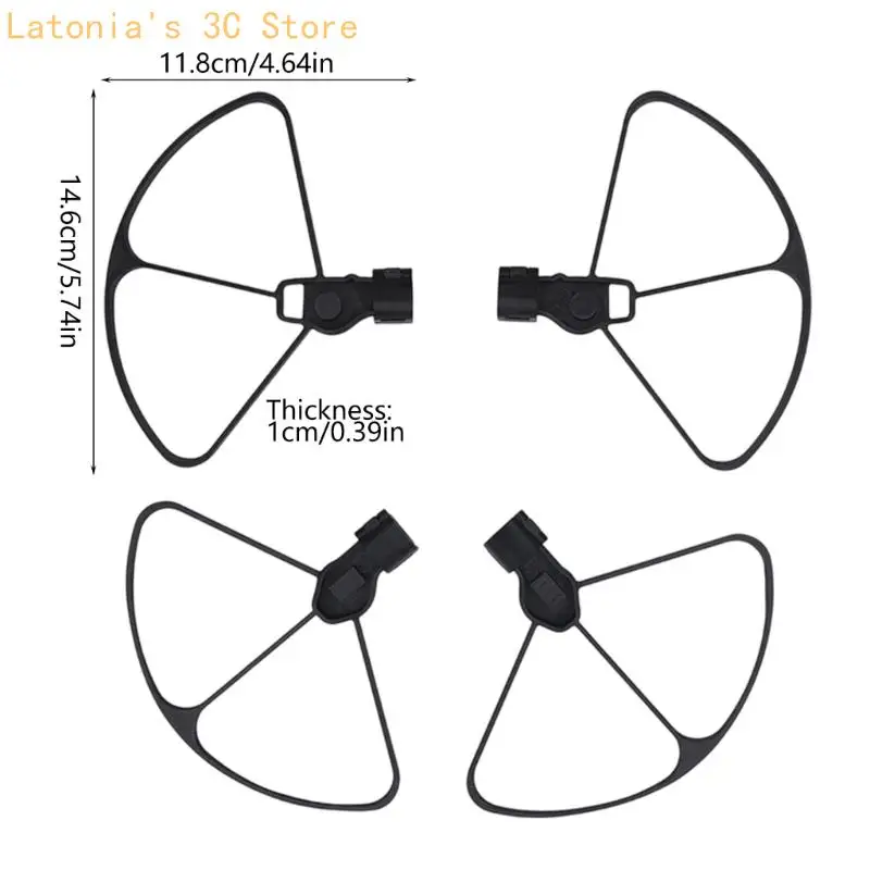 ABS Clip-On Propellerschutzabdeckungen für Lito 1 kleine Drohnenflüge X3UB – Detail 6
