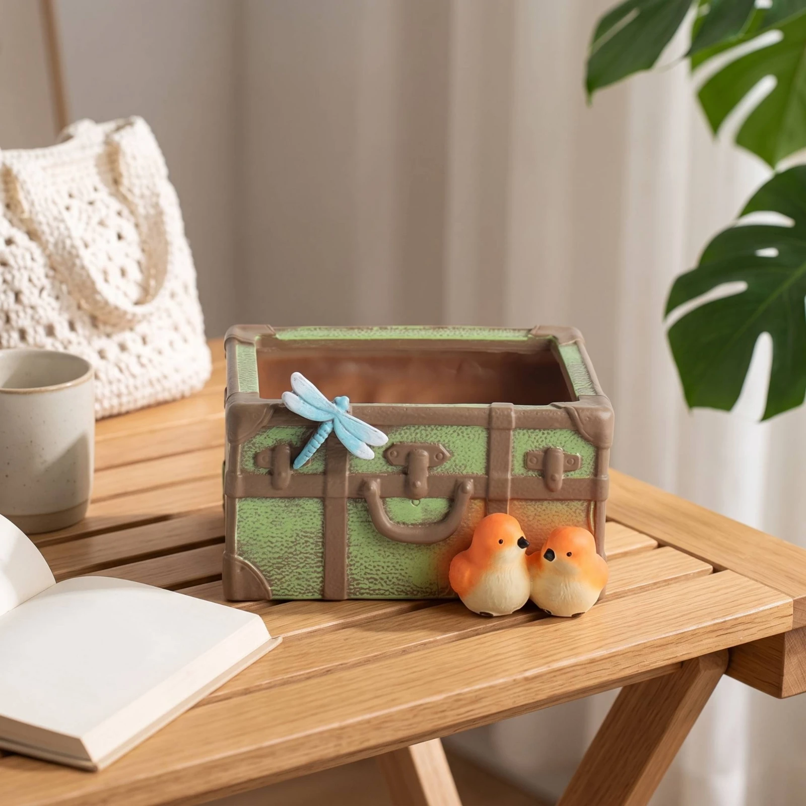 Pot Bunga Koper Kompak dengan - Succulent Planter Pot ulasan dan harga