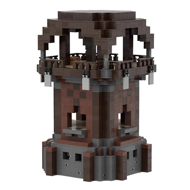 Bricklink Ideas City Village House MOC UCS My World Pillager Outpost 21278 Architektur-Sets Bausteine Spielzeug Weihnachtsgeschenk