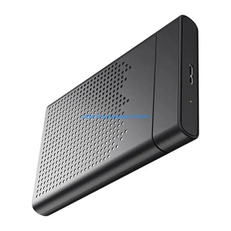 Black Drive Enclosure Shell for 2.5in Mechanical HDD, Small-Size Shell for Study M76A