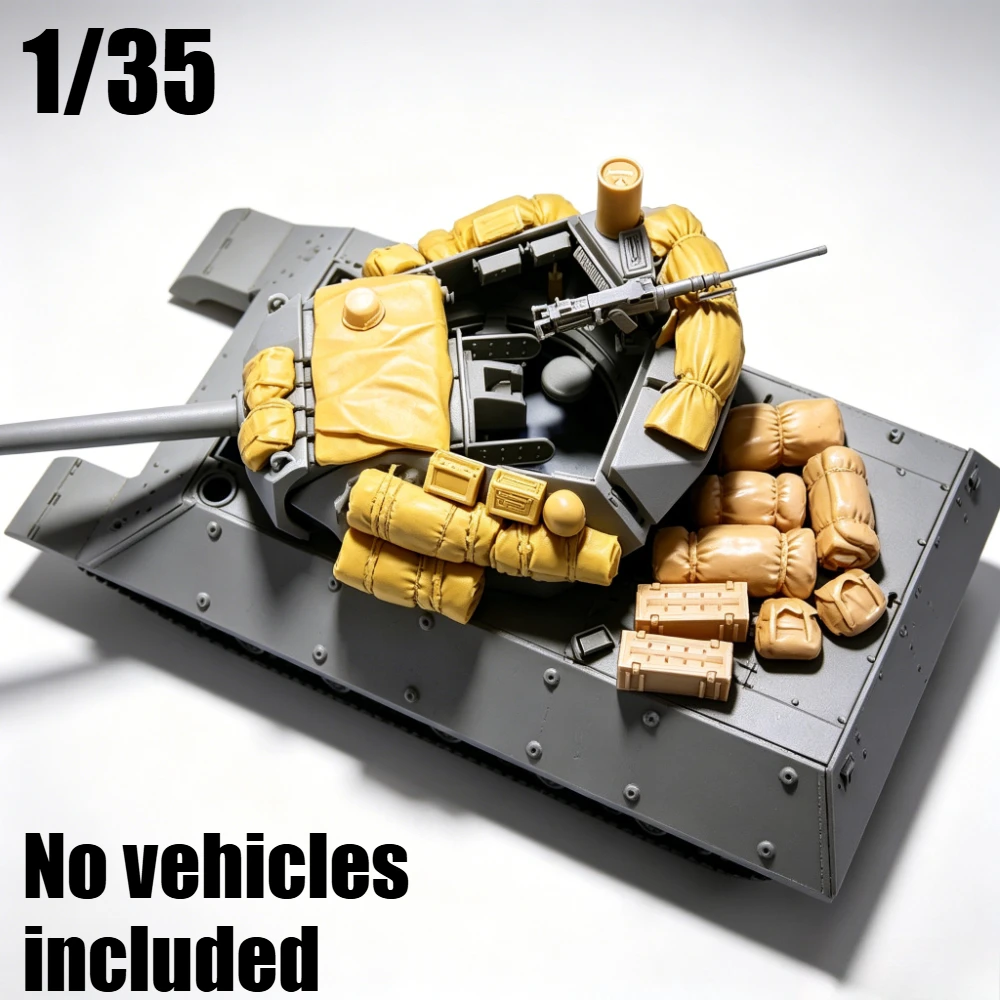 

Casting Resin Model Assembly Kit, 1/35M10 Accumulation Supply Package, Unpainted