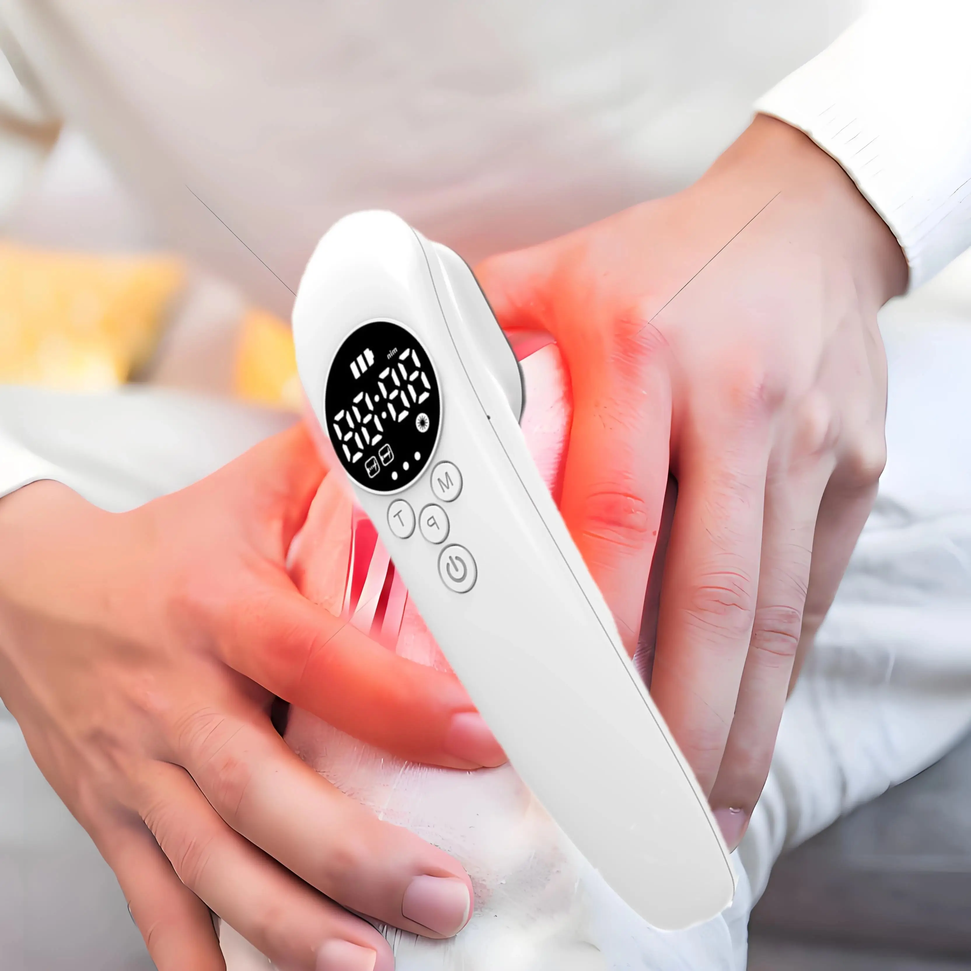 

HLKGO Animal Laser Pain Management Device - 650nm/808nm Cold Laser Therapy for Large Horses, Dogs & Cats Muscle Recovery