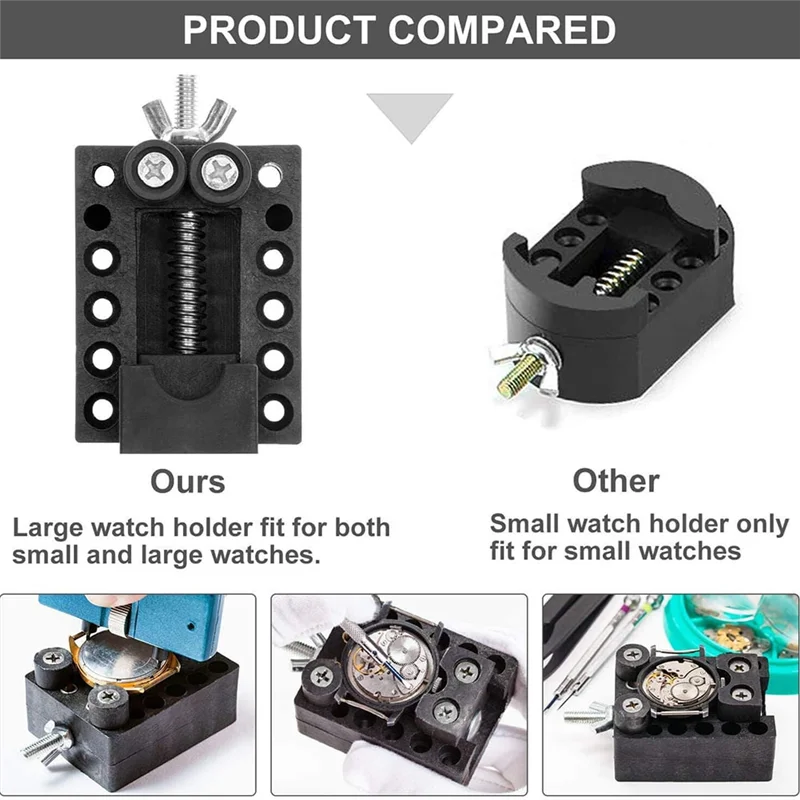 ABWP-Watch Repair Kit Kit With Watch Link Remover Tools Removal Tools For Watch Strap