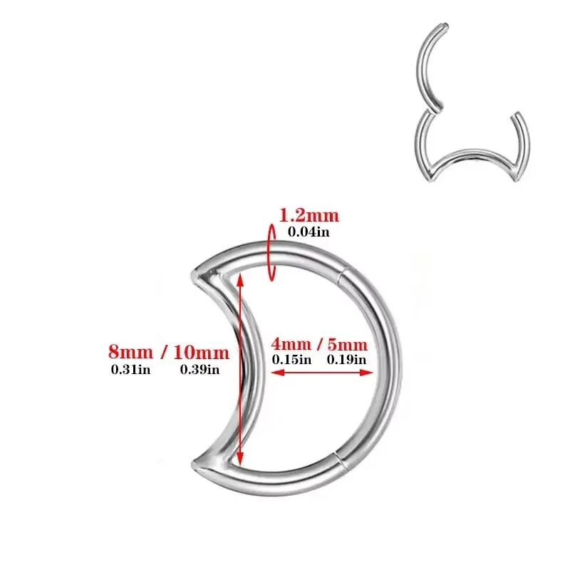 ASTM F136 Titanium Nose Piercing Internal Thread Labret Blue Devil Eye Lip Piercing Tragus Ear Cartilage Piercing Body Jewelry