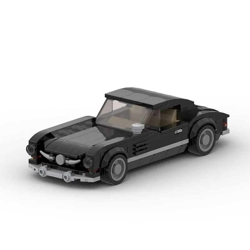 

MOC Hot Tehnical Classic Vehicle Super Speed City Car Models Building Block M-B Famous Expert 300sl Bricks Toys Children Gift