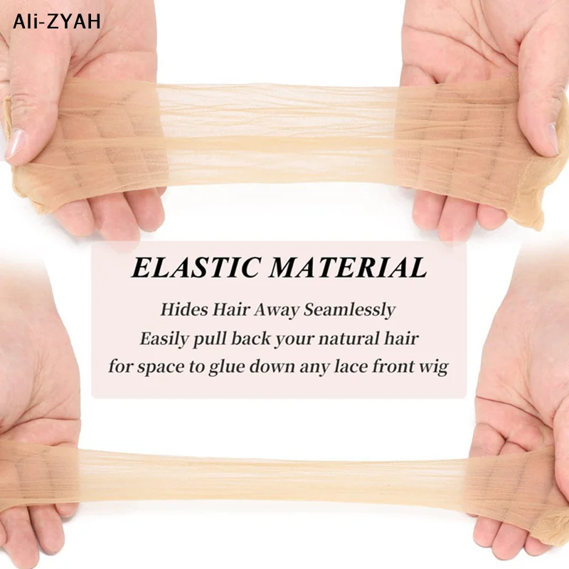 Invisible Ultra-Thin Stretchy Stocking Caps for Wigs