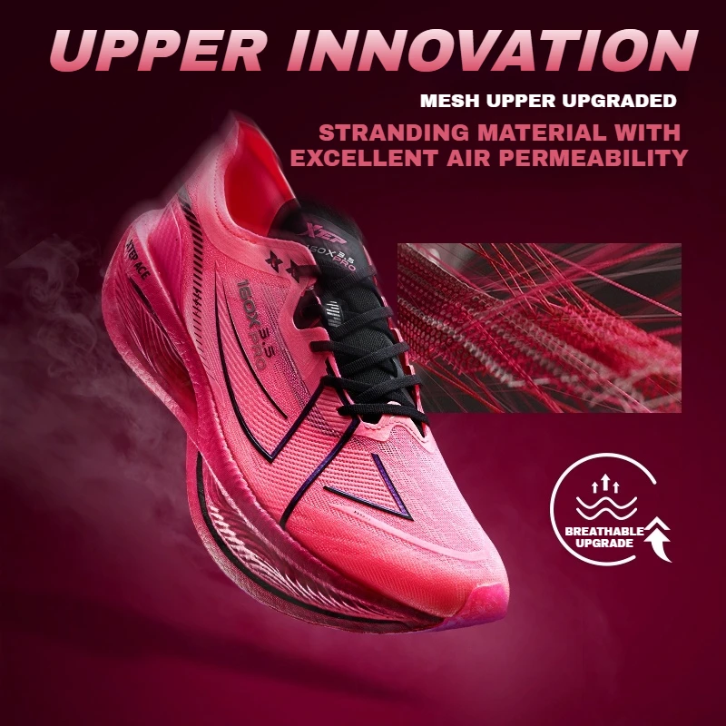 Xtep 160X 3.5 pro Running Shoes Professional Marathon PB Carbon