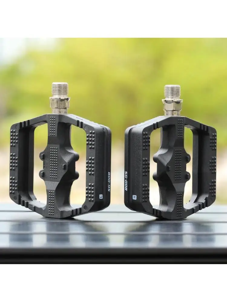 AliExpress NONE Alloy 6061 Abs Bike Pedal For Mountain Road DU Pelin Plastic Black White Pink Green Orange 20x130mm Bicycle Parts Accessories