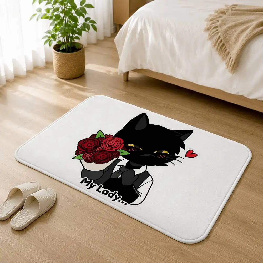 Animal Secret Agent Hospital Short Plush Rug Carpet mat Machine Washable Soft Comfortable Anti‑Slip Floor Mat Home Decor