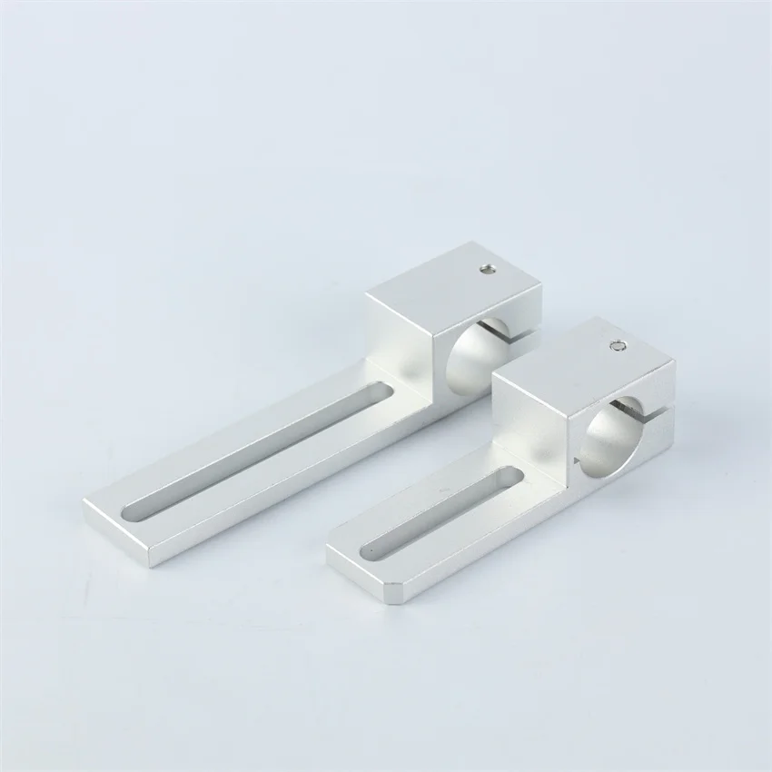 

Manipulator Fixture Connection Fixed Stainless Steel Pipe Clamp Block Fixture Sliding Bracket Single Slot Block Groove 70 Long