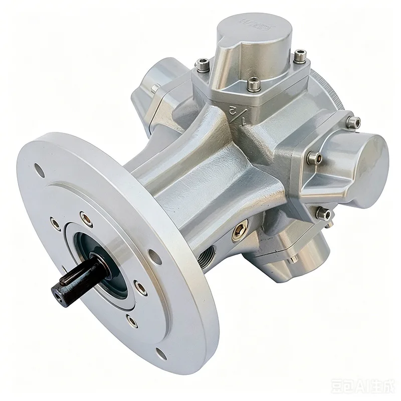 Piston-type pneumatic motor, stepless forward and reverse speed regulation, safe explosion-proof factory direct sales