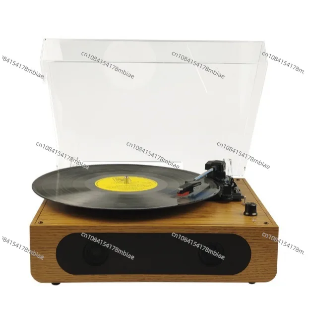 Retro Vinyl Record Player Bluetooth Speaker Phonograph European Living Room Home Ornament