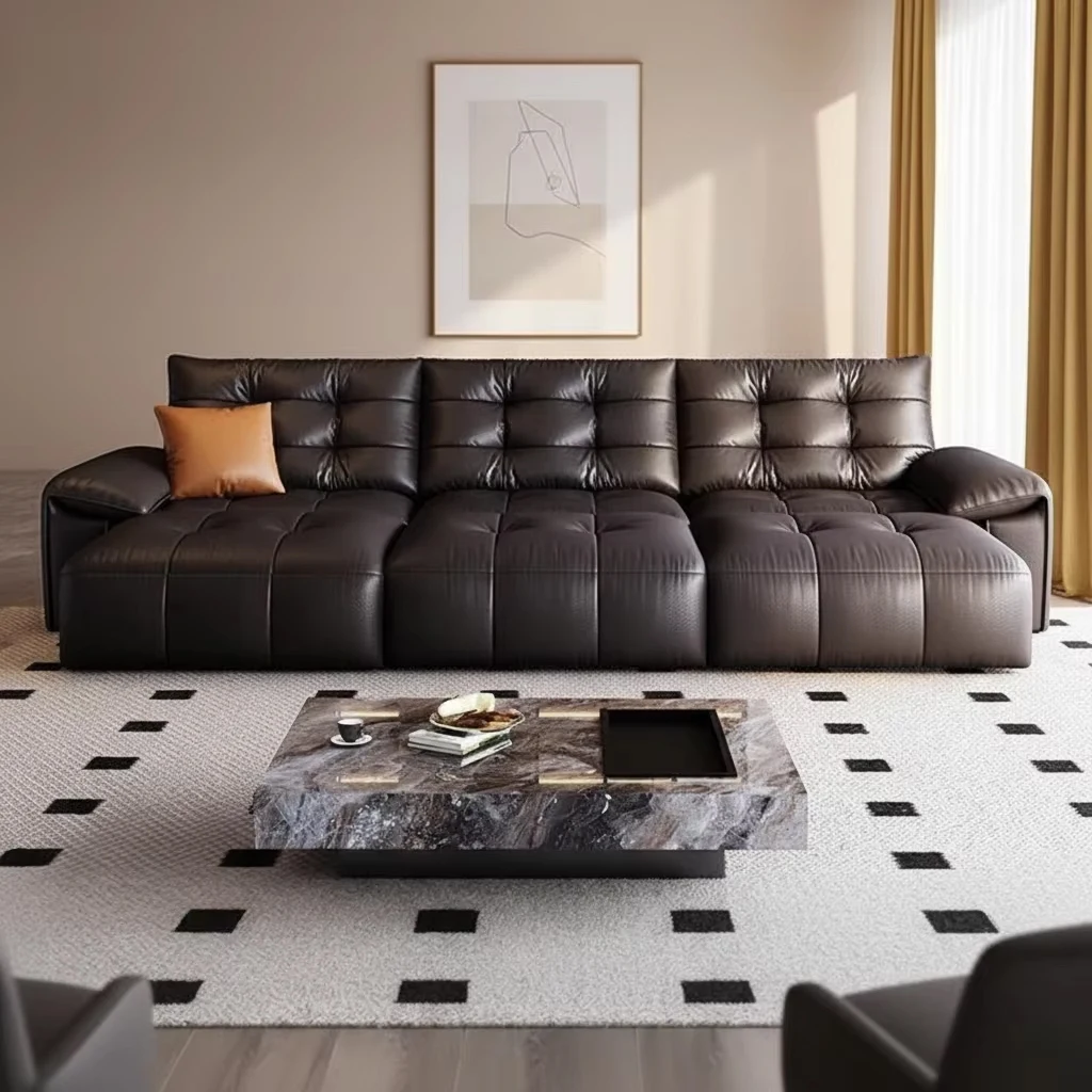 #Modern Luxury Adjustable Convertible Electric Telescopic Multi-functional Sofa with 2-Year Warranty for Living Room