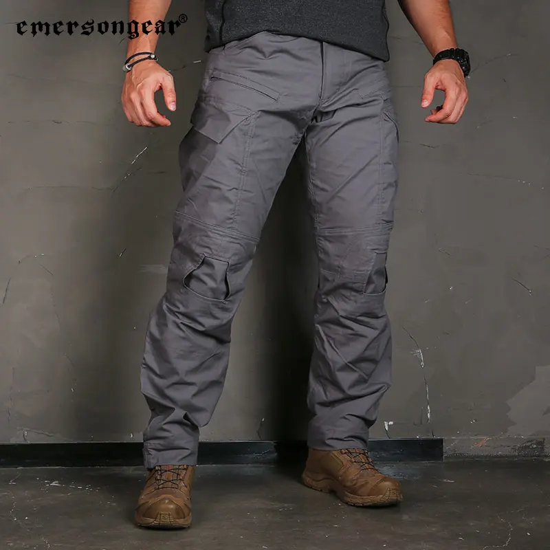 Emersongear E4 taktyczne spodnie bojowe Wargame Duty spodnie męskie polowanie szkolenie Cargo sport piesze wycieczki Camping wędkarstwo Outdoor — zdjęcie 5