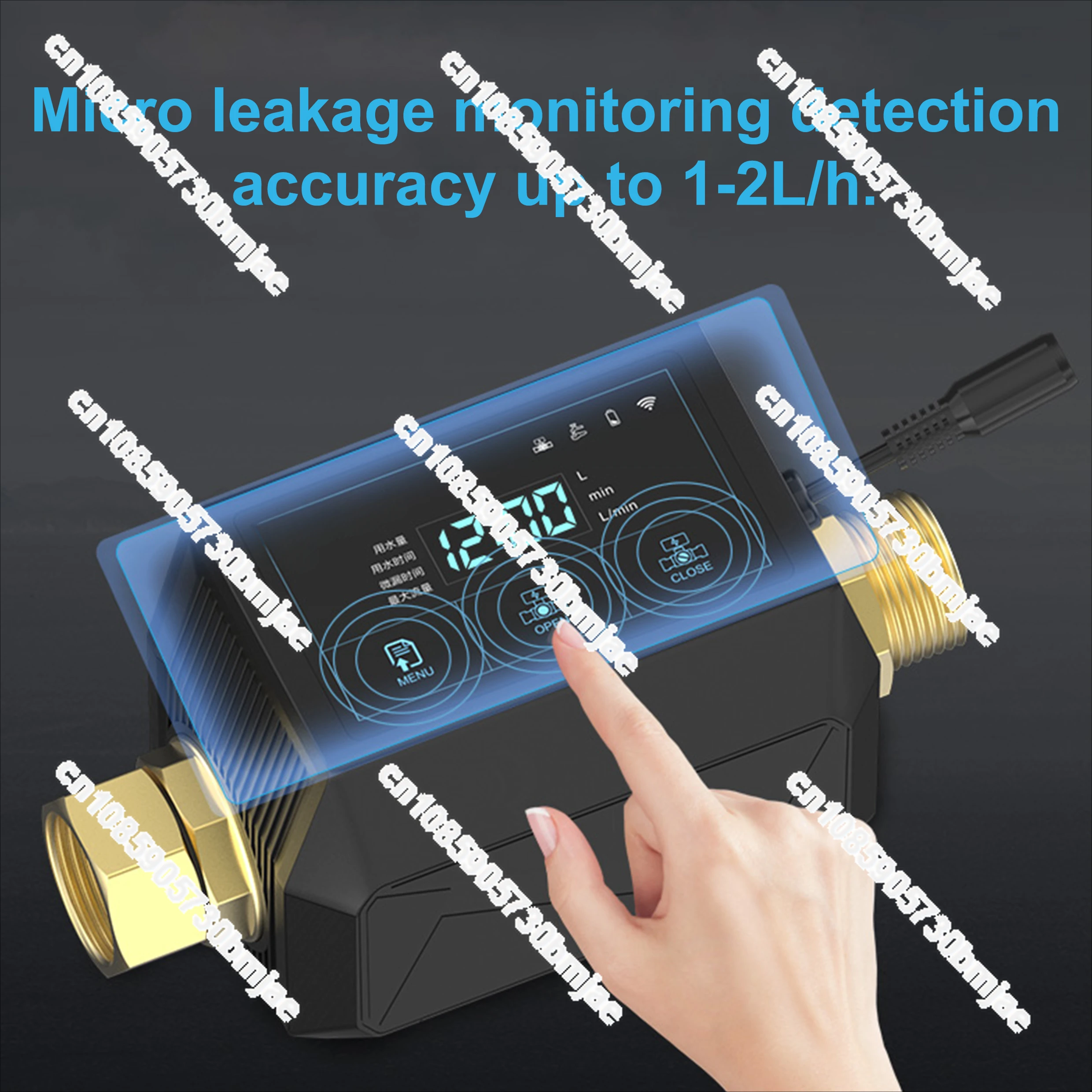 Water Leakproof Valve Household Wireless Intelligent Water Leak Detector Sensor For Whole House