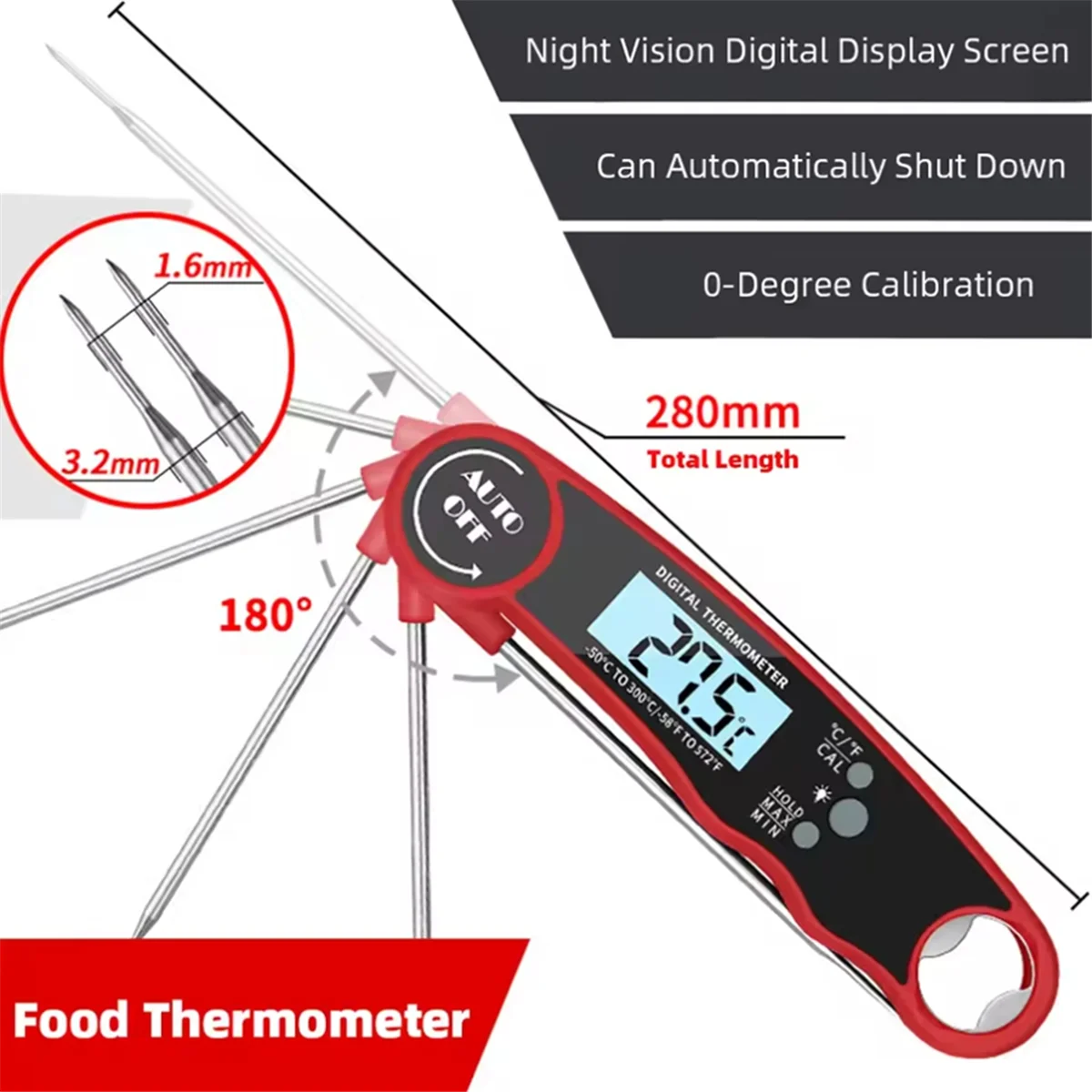 A002 Gıda Termometresi Mutfak - Baby Kitchen Food incelemesi ve fiyatı