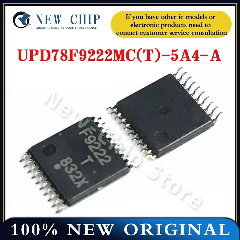 1PCS-20PCS/LOT   UPD78F9222MC(T)-5A4-A   Screen printing  F9222  SSOP-20  New original  UPD78F9222MC