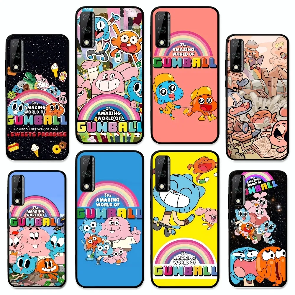 The Amazing World Of G-Gumball Phone Case For Huawei Y9 6 7 5 Prime Enjoy 7s 7 8 plus 7a 9e 9plus 8E Lite Psmart Shell