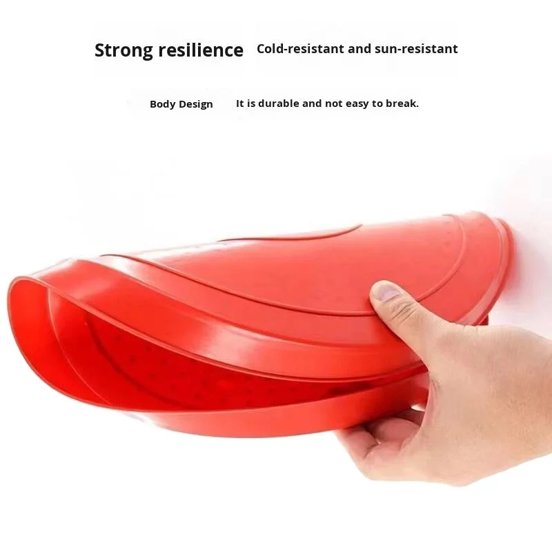 Durable Animal Chicken Feeder Tray Non-slip Chicken Feeding Plate with Anti-Drop Pellets, Multiple Sizes for Poultry Farms